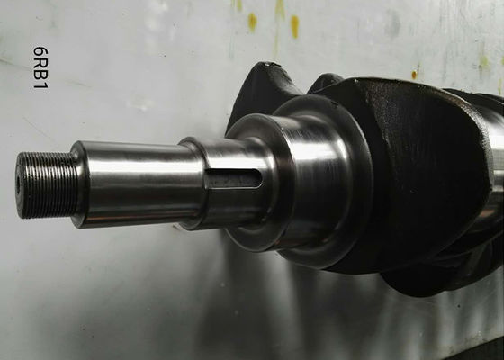 6BR1 4 Stroke Engine Crankshaft Excavator Diesel Cast Steel Crankshaft